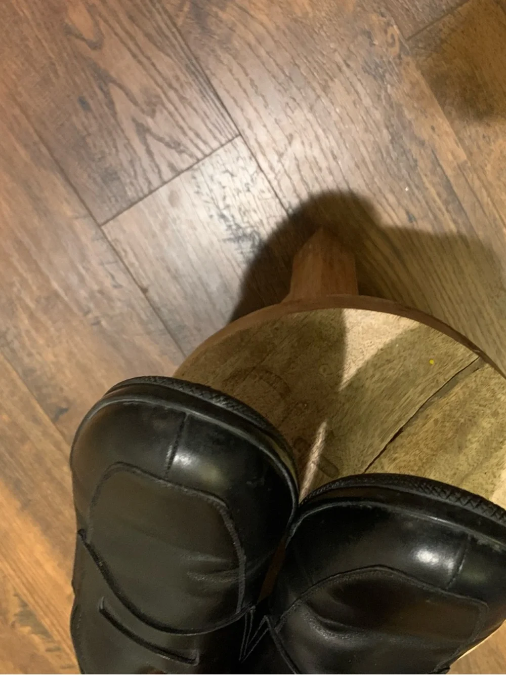 Prada Black Leather Men's Slip-On Loafers - Picture 5 of 9